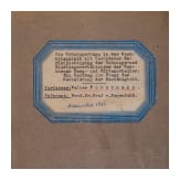 Kapit&auml;n zur See Walter Forstmann - Doktorarbeit und G&auml;stebuch