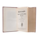 Kapit&auml;n zur See Walter Forstmann - Zwei Ranglisten der kaiserlichen Marine aus seiner pers&ouml;nlichen Bibliothek