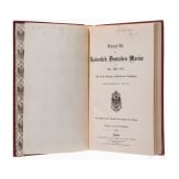 Kapit&auml;n zur See Walter Forstmann - Zwei Ranglisten der kaiserlichen Marine aus seiner pers&ouml;nlichen Bibliothek