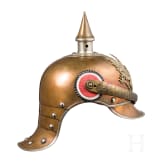 Helm M 1889 f&uuml;r Mannschaften/Unteroffiziere im K&uuml;rassier-Regiment &bdquo;Kaiser Nikolaus I. von Russland" (Brandenburgisches) Nr. 6
