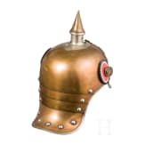 Helm M 1889 f&uuml;r Mannschaften/Unteroffiziere im K&uuml;rassier-Regiment &bdquo;Kaiser Nikolaus I. von Russland" (Brandenburgisches) Nr. 6