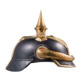 A helmet for reserve officers of the dragoons, circa 1900