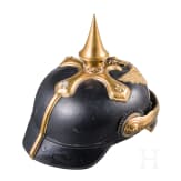 A helmet for reserve officers of the dragoons, circa 1900