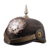 Uruguay - Helm f&uuml;r Angeh&ouml;rige der Polizei, um 1930