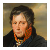 Portraitgem&auml;lde des Heeresreformers General Gerhard von Scharnhorst, nach Friedrich Bury