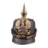 Fr&uuml;her Helm f&uuml;r Angeh&ouml;rige der preu&szlig;ischen Infanterie, um 1860