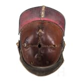 Fr&uuml;her Helm f&uuml;r Angeh&ouml;rige der preu&szlig;ischen Infanterie, um 1860