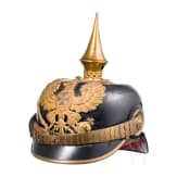 Helm f&uuml;r Reserveoffiziere der Infanterie, Preu&szlig;en, um 1900