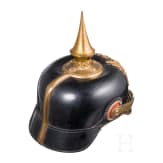 Helm f&uuml;r Reserveoffiziere der Infanterie, Preu&szlig;en, um 1900