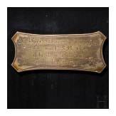 Schie&szlig;preis eines preu&szlig;ischen J&auml;ger-Bataillons, datiert 1898