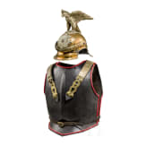 Helm, K&uuml;rass und Reservistenbild f&uuml;r Mannschaften des preu&szlig;ischen Regiments der Gardes du Corps, 19. Jhdt.