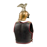 Helm, K&uuml;rass und Reservistenbild f&uuml;r Mannschaften des preu&szlig;ischen Regiments der Gardes du Corps, 19. Jhdt.