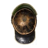 Helm, K&uuml;rass und Reservistenbild f&uuml;r Mannschaften des preu&szlig;ischen Regiments der Gardes du Corps, 19. Jhdt.