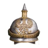 Helm M 1867 f&uuml;r Mannschaften im K&uuml;rassier-Regiment Nr. 4