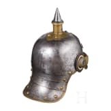 Helm M 1867 f&uuml;r Mannschaften im K&uuml;rassier-Regiment Nr. 4
