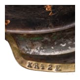 Helm M 1867 f&uuml;r Mannschaften im K&uuml;rassier-Regiment Nr. 4