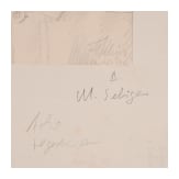 Max Seliger (1865 - 1920), vier Zeichnungen, deutsch, dat. 1915