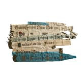 Sammlung Fahnenb&auml;nder, Bayern, um 1900