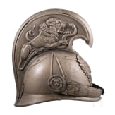 &Ouml;sterreichischer Helm f&uuml;r Offiziere der Dragoner im Ersten Weltkrieg, um 1914