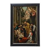 "The Last Communion of St. Jerome", after Domenico Zampieri, called Domenichino (Bologna 1581&ndash;1641 Naples), bears inscription "F&ouml;rtsch p. 1798"