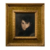 "Untitled" (Portrait of a Young Woman), Anonymous