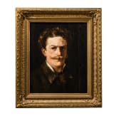 "Portrait of a Man", attributed to Eduard von Heuss (Oggersheim 1808&ndash;1880 Bodenheim near Mainz)