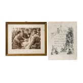 Two sheets, attributed to Max Slevogt (Landshut 1868&ndash;1932 Neukastel near Leinsweiler), 1926 and 1923 respectively