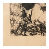 "Untitled" (Street Scene), Klaus Richter (Berlin 1887&ndash;1948 Berlin), dated 1919