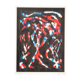 &bdquo;J&auml;ger Motiv 1&ldquo;, A. R. Penck (Dresden 1939&ndash;2017 Z&uuml;rich), probably 1990