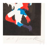 &bdquo;J&auml;ger Motiv 1&ldquo;, A. R. Penck (Dresden 1939&ndash;2017 Z&uuml;rich), probably 1990