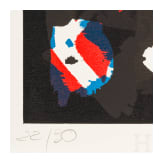&bdquo;J&auml;ger Motiv 1&ldquo;, A. R. Penck (Dresden 1939&ndash;2017 Z&uuml;rich), probably 1990