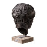 "Head of a Youth", museum replica after an antique model, attributed to Silvano Bertolin (b. 1938 Casarsa della Delizia), contemporary