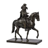 "Louis XIV on Horseback", after Pierre Cartellier (Paris 1757&ndash;1831 Paris) and Louis-Messidor Petitot (Paris 1794&ndash;1862 Paris)