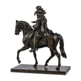 "Louis XIV on Horseback", after Pierre Cartellier (Paris 1757&ndash;1831 Paris) and Louis-Messidor Petitot (Paris 1794&ndash;1862 Paris)