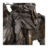 "Louis XIV on Horseback", after Pierre Cartellier (Paris 1757&ndash;1831 Paris) and Louis-Messidor Petitot (Paris 1794&ndash;1862 Paris)
