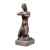 &bdquo;Akt mit verschr&auml;nkten Armen&ldquo;, Peter Terkatz (Viersen 1880-1954 Bad Honnef)