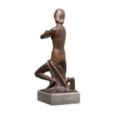 &bdquo;Akt mit verschr&auml;nkten Armen&ldquo;, Peter Terkatz (Viersen 1880-1954 Bad Honnef)