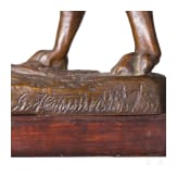 &bdquo;Stehende Dogge", Karl Himmelstoss (Breslau 1878&ndash;1967 M&uuml;nchen), 1899