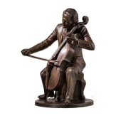 &bdquo;Cellist&ldquo;, Karl Himmelstoss (Breslau 1878&ndash;1967 M&uuml;nchen), 1950
