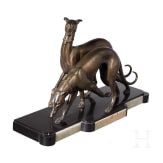 &bdquo;Zwei Windhunde", bezeichnet &bdquo;ROCHARD", um 1930