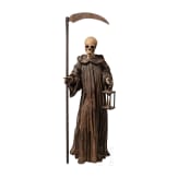 Gevatter Tod, h&ouml;lzerne Skulptur, 18./19. Jh.