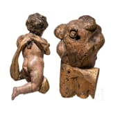 Putto und Puttokopf, s&uuml;ddeutsch, 18. Jhdt.