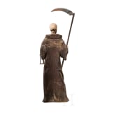 Gevatter Tod, h&ouml;lzerne Skulptur, 18./19. Jh.