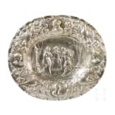 Schauplatte, Augsburg, Heinrich Mannlich ( Meister 1658-1698), wohl 1670-74