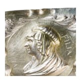Schauplatte, Augsburg, Heinrich Mannlich ( Meister 1658-1698), wohl 1670-74