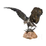 Gro&szlig;er Silberadler als Trinkspiel, deutsch, wohl Hanau, um 1890