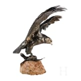 Gro&szlig;er Silberadler als Trinkspiel, deutsch, wohl Hanau, um 1890