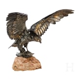 Gro&szlig;er Silberadler als Trinkspiel, deutsch, wohl Hanau, um 1890
