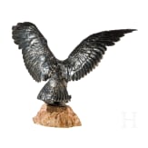 Gro&szlig;er Silberadler als Trinkspiel, deutsch, wohl Hanau, um 1890