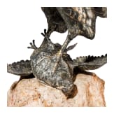 Gro&szlig;er Silberadler als Trinkspiel, deutsch, wohl Hanau, um 1890
